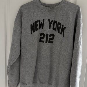 Gray New York 212 Sweatshirt